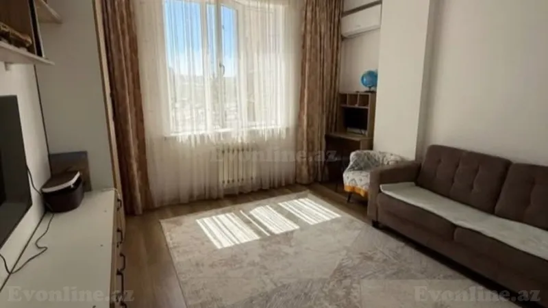 Kirayə verilir 2 otaqlı Mənzil Yeni tikili 50 m² İnşaatçılar m.