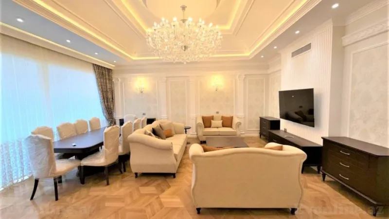 Kirayə verilir 7 otaqlı Mənzil Yeni tikili 350 m² Sahil m. - şəkil 2