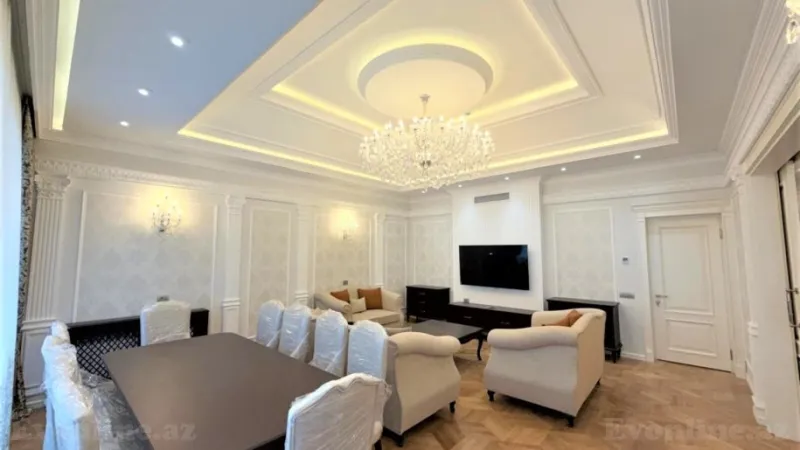 Kirayə verilir 7 otaqlı Mənzil Yeni tikili 350 m² Sahil m. - şəkil 3