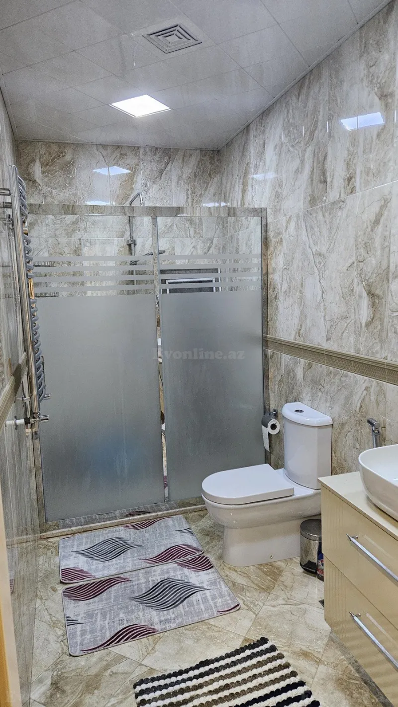Kirayə verilir 3 otaqlı Mənzil Yeni tikili 135 m² 7-ci mikrorayon - şəkil 9