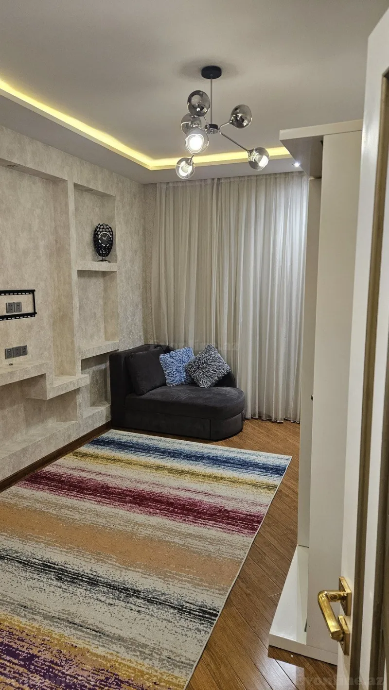 Kirayə verilir 3 otaqlı Mənzil Yeni tikili 135 m² 7-ci mikrorayon - şəkil 12