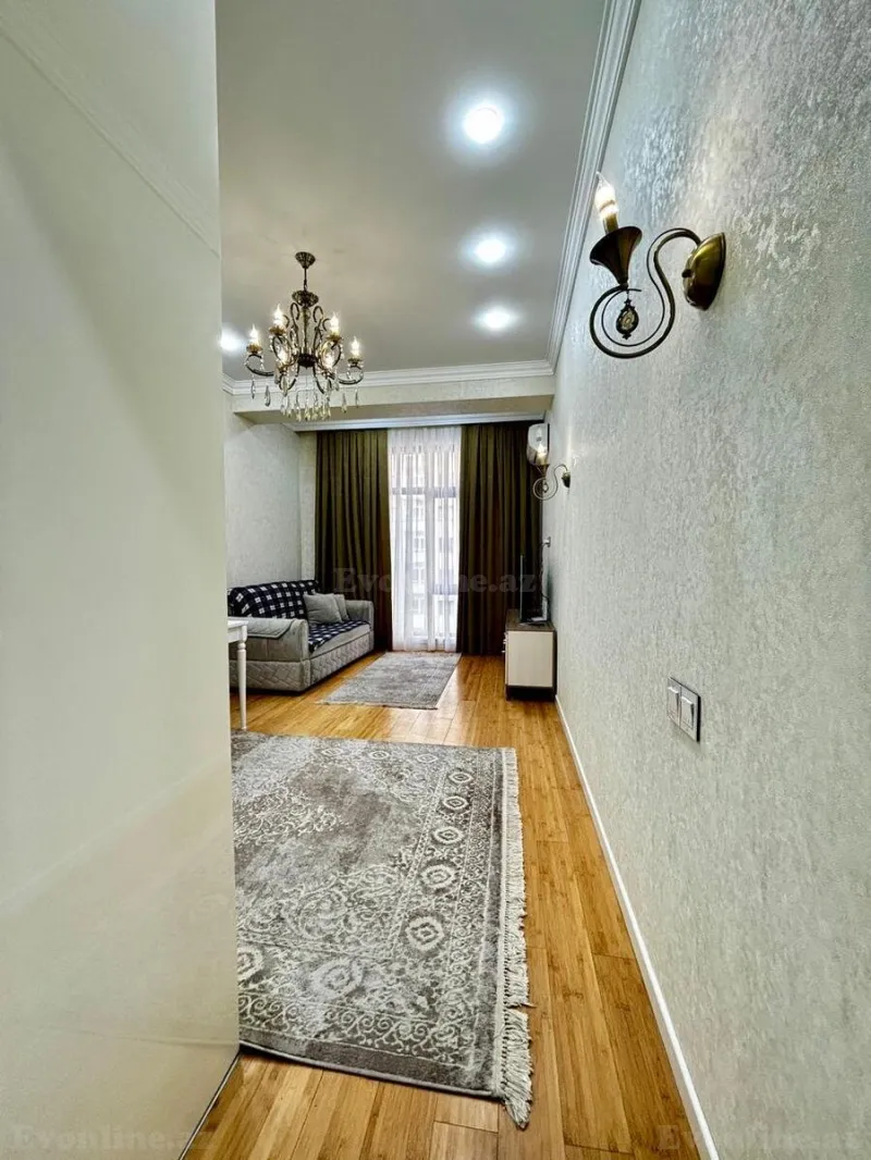 Kirayə verilir 2 otaqlı Mənzil Yeni tikili 55.7 m² Nəsimi r. - şəkil 6