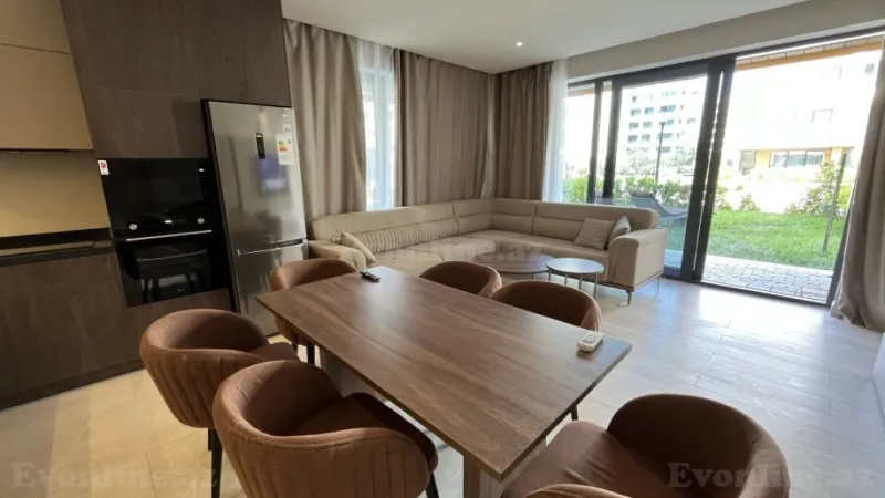 Kirayə verilir 3 otaqlı Mənzil Yeni tikili 130 m² Sabunçu r. - şəkil 9