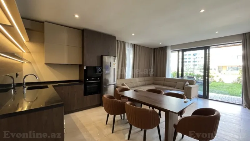 Kirayə verilir 3 otaqlı Mənzil Yeni tikili 130 m² Sabunçu r. - şəkil 10