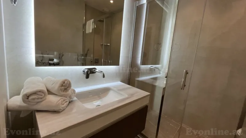 Kirayə verilir 3 otaqlı Mənzil Yeni tikili 130 m² Sabunçu r. - şəkil 26