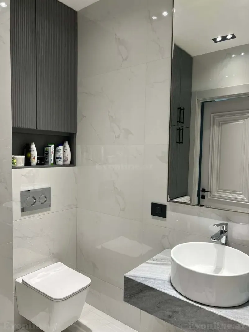 Kirayə verilir 2 otaqlı Mənzil Yeni tikili 45 m² Yasamal - şəkil 8