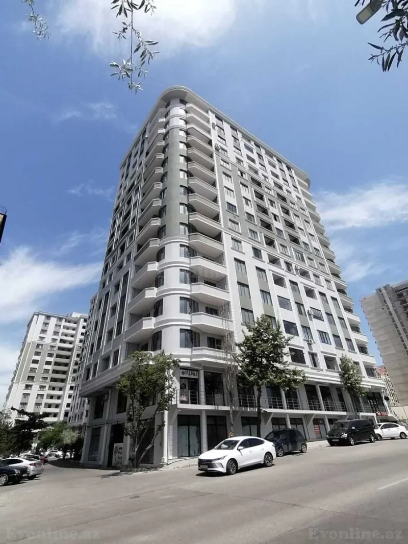 Satılır 1 otaqlı Mənzil Yeni tikili 55 m² Həzi Aslanov m. - şəkil 3