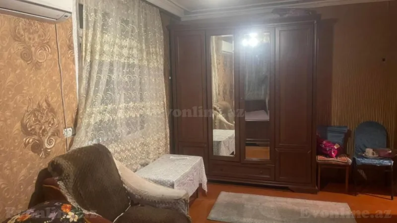 Kirayə verilir 1 otaqlı Mənzil Köhnə tikili 35 m² İnşaatçılar m. - şəkil 2