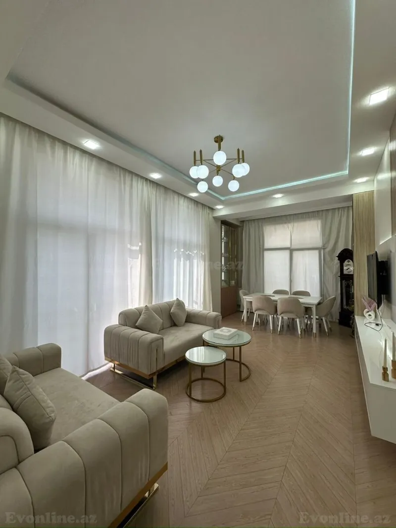 Satılır 4 otaqlı Mənzil Yeni tikili 128 m² Nəriman Nərimanov m. - şəkil 4
