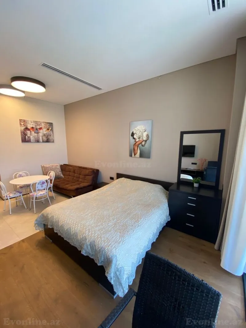Kirayə verilir 1 otaqlı Mənzil Yeni tikili 47 m² Nardaran - şəkil 2