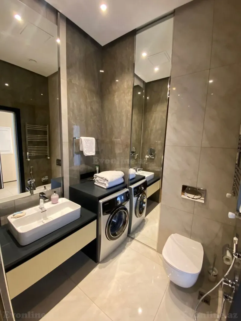 Kirayə verilir 1 otaqlı Mənzil Yeni tikili 47 m² Nardaran - şəkil 8