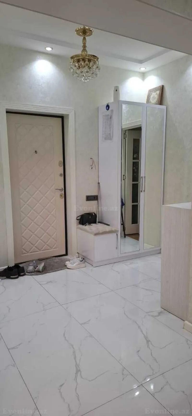 Satılır 3 otaqlı Mənzil Yeni tikili 74 m² Nərimanov r. - şəkil 4