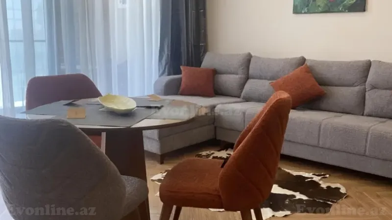 Kirayə verilir 1 otaqlı Mənzil Yeni tikili 60 m² Nardaran - şəkil 4