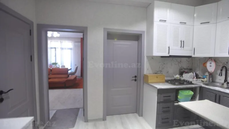 Satılır 2 otaqlı Mənzil Yeni tikili 60 m² Qara Qarayev m. - şəkil 7