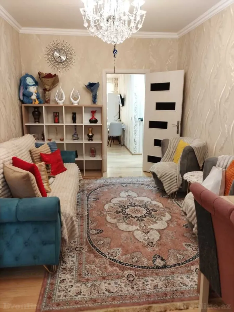 Satılır 3 otaqlı Mənzil Köhnə tikili 65 m² Həzi Aslanov - şəkil 2