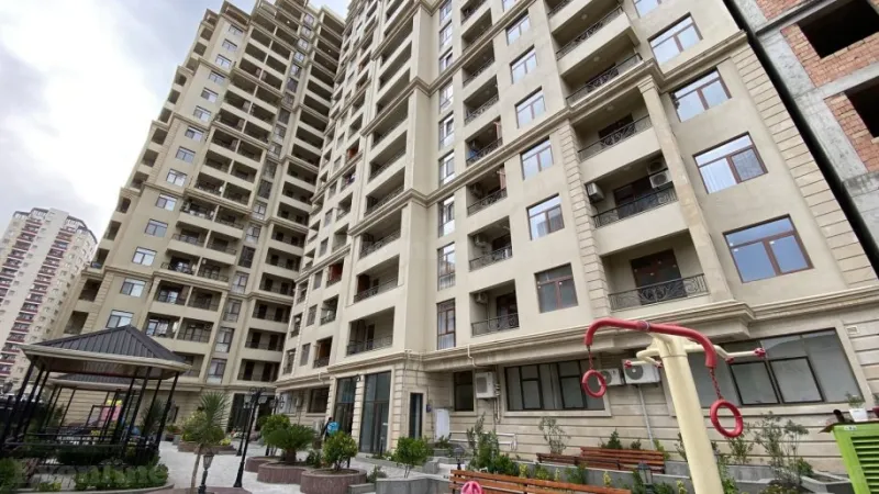 Satılır 2 otaqlı Mənzil Yeni tikili 85 m² Nəsimi r. - şəkil 2