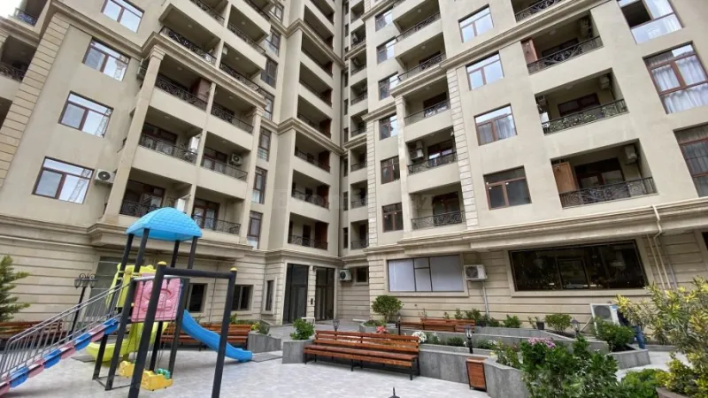 Satılır 2 otaqlı Mənzil Yeni tikili 85 m² Nəsimi r. - şəkil 4