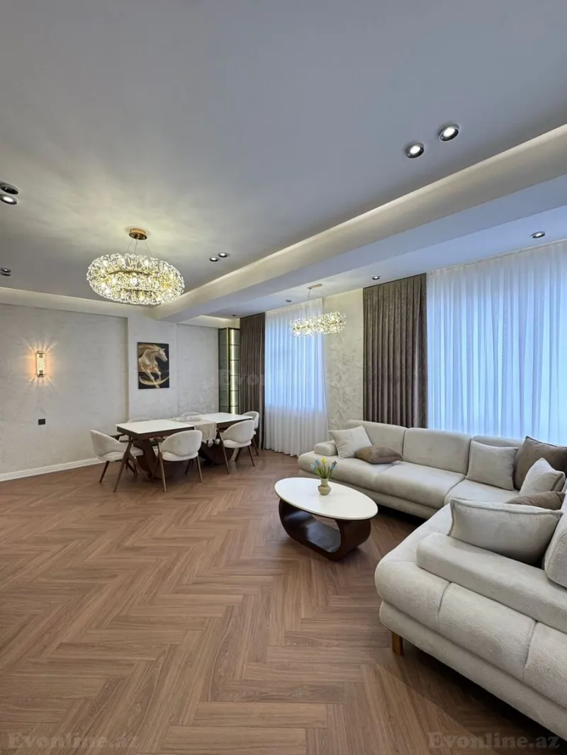 Satılır 3 otaqlı Mənzil Yeni tikili 122.5 m² Gənclik m. - şəkil 3