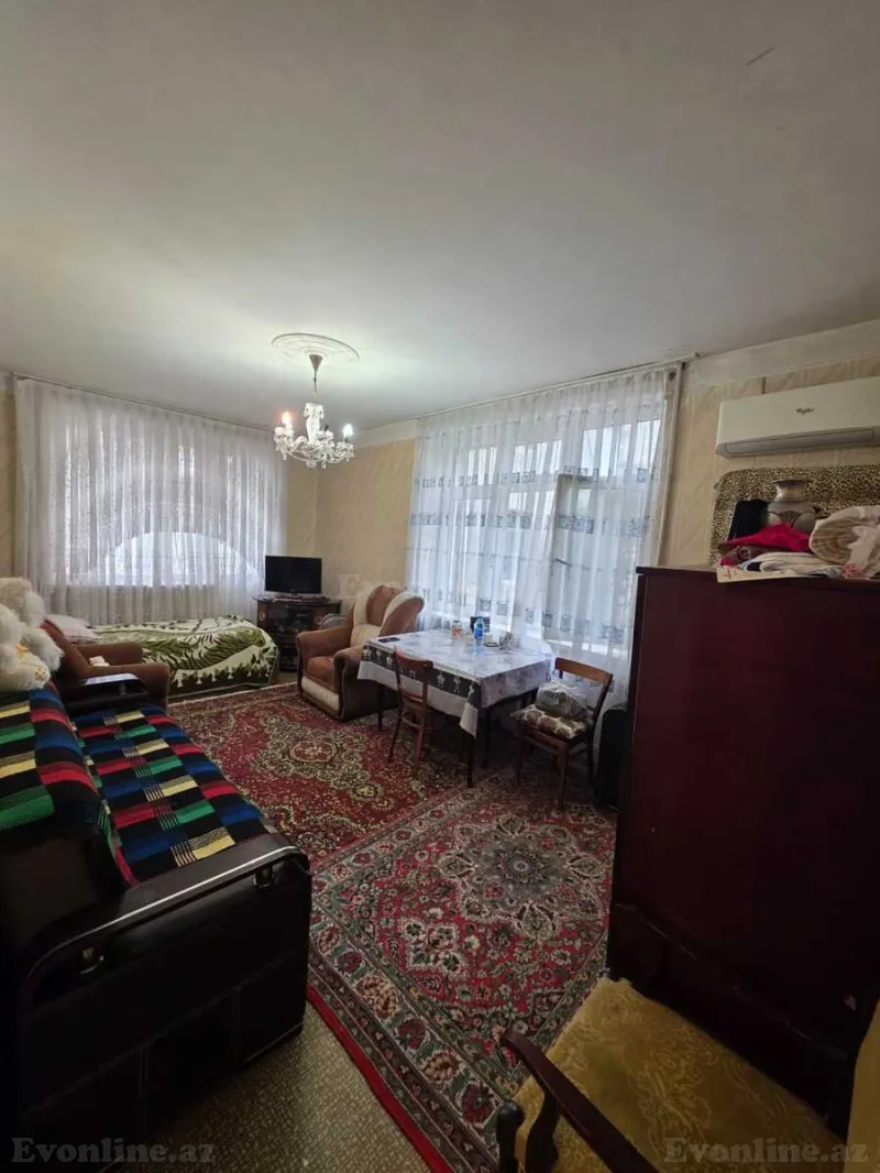 Satılır 1 otaqlı Mənzil Köhnə tikili 40 m² Həzi Aslanov m. - şəkil 2