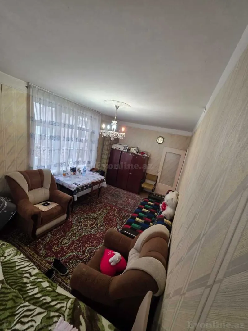 Satılır 1 otaqlı Mənzil Köhnə tikili 40 m² Həzi Aslanov m. - şəkil 3
