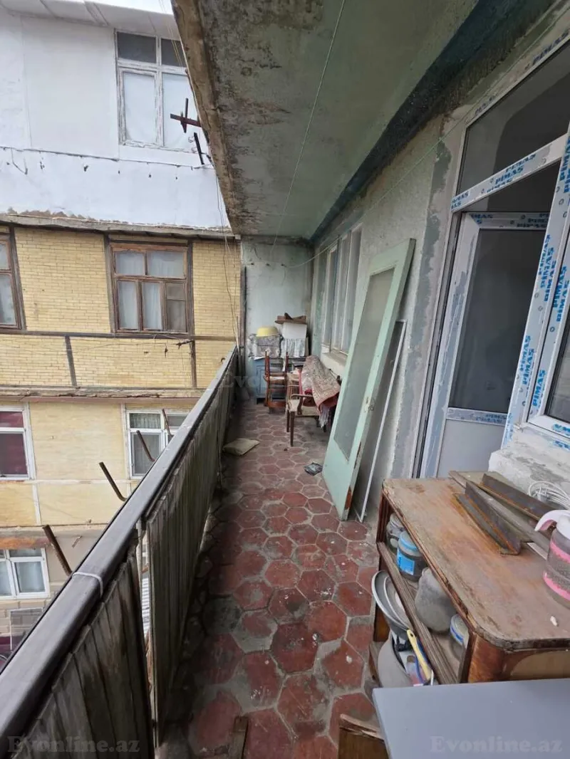 Satılır 1 otaqlı Mənzil Köhnə tikili 40 m² Həzi Aslanov m. - şəkil 9