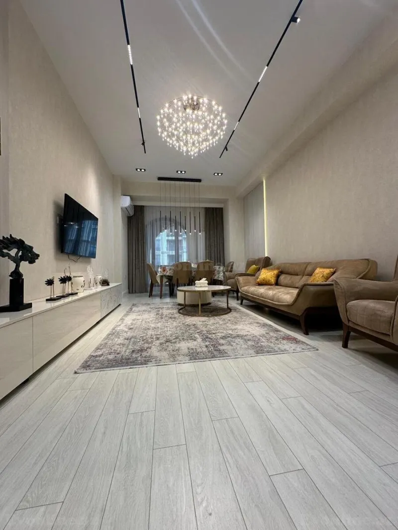 Satılır 3 otaqlı Mənzil Yeni tikili 110 m² Elmlər Akademiyası m. - şəkil 2