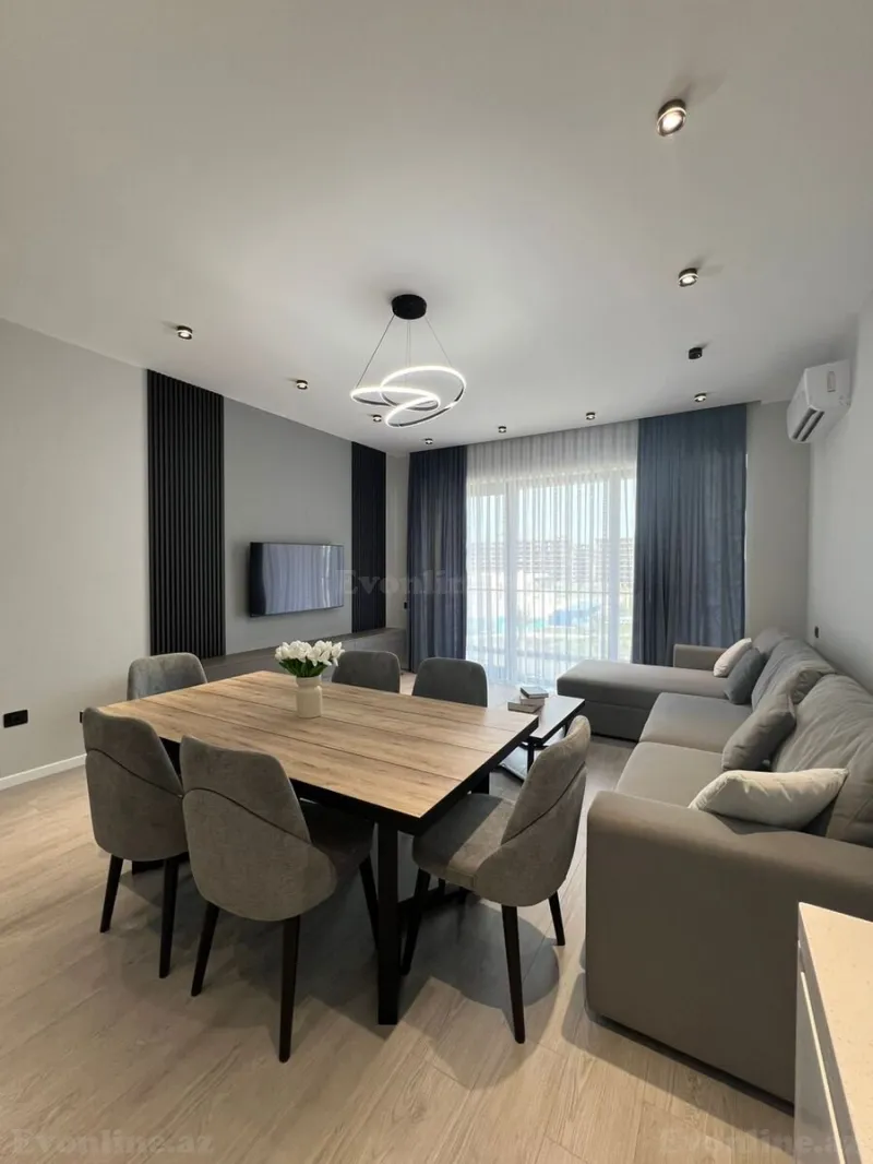 Kirayə verilir 3 otaqlı Mənzil Yeni tikili 100 m² Nardaran - şəkil 2