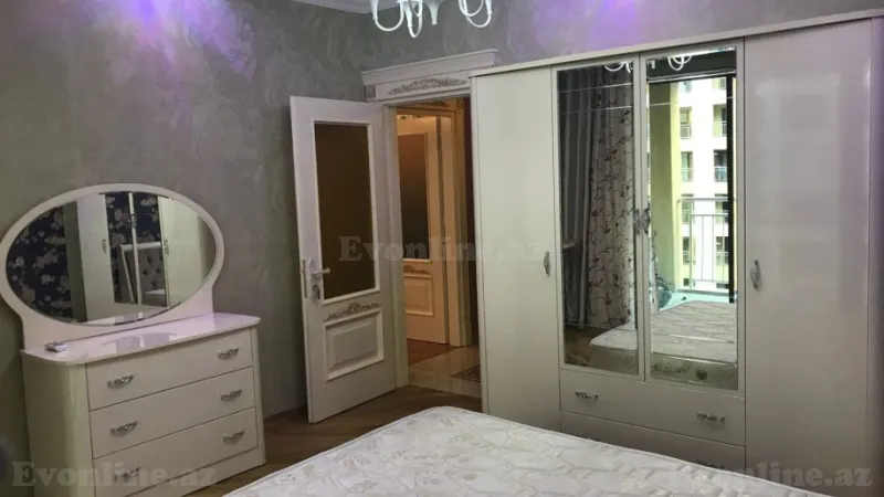 Kirayə verilir 2 otaqlı Mənzil Yeni tikili 80 m² Xətai m. - şəkil 4