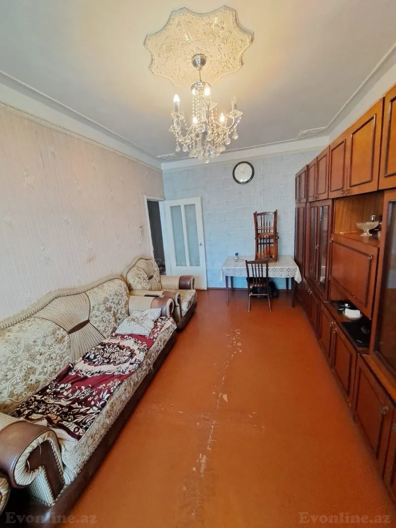 Satılır 2 otaqlı Mənzil Köhnə tikili 60 m² Həzi Aslanov m. - şəkil 3
