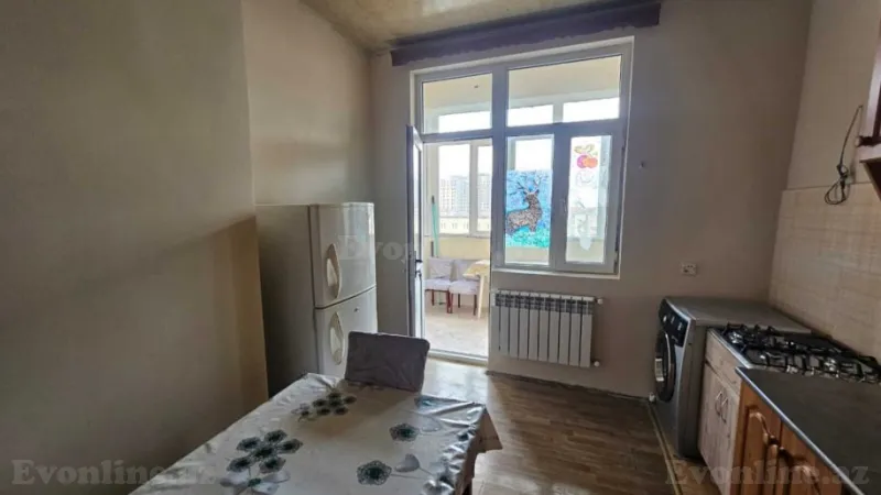 Kirayə verilir 1 otaqlı Mənzil Yeni tikili 55 m² Qara Qarayev m. - şəkil 3