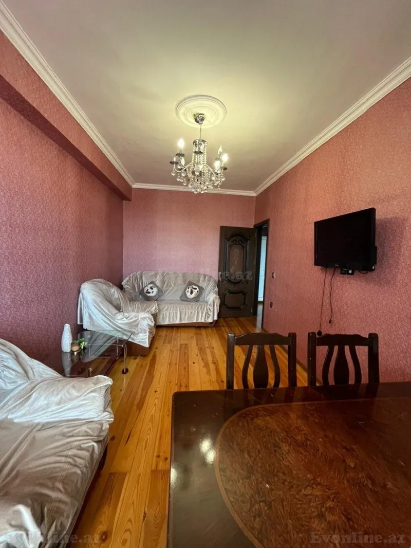 Kirayə verilir 2 otaqlı Mənzil Yeni tikili 80 m² İnşaatçılar m. - şəkil 3
