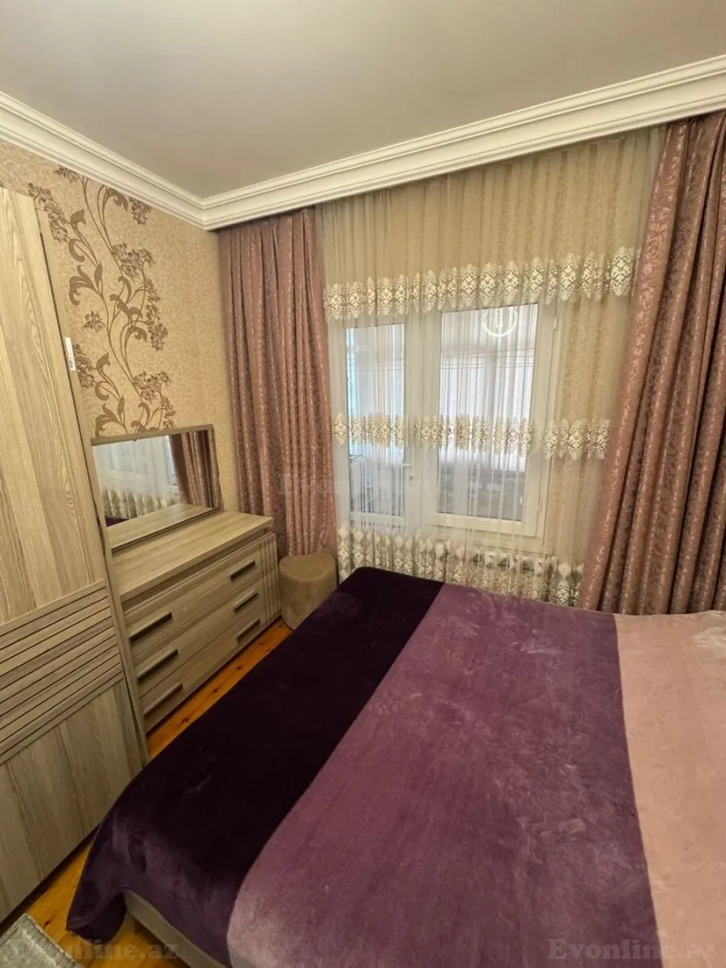 Satılır 2 otaqlı Mənzil Köhnə tikili 65 m² Yeni Yasamal - şəkil 5