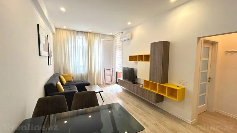 Kirayə verilir 2 otaqlı Mənzil Yeni tikili 60 m² Xətai m. - şəkil 3