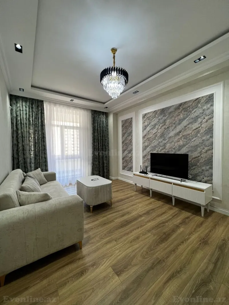 Satılır 2 otaqlı Mənzil Yeni tikili 75 m² Qara Qarayev m. - şəkil 4