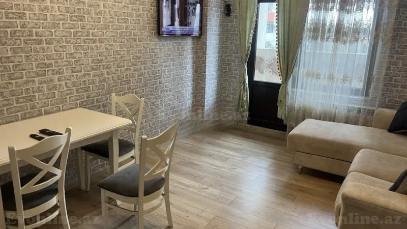Kirayə verilir 3 otaqlı Mənzil Yeni tikili 65 m² 7-ci mikrorayon