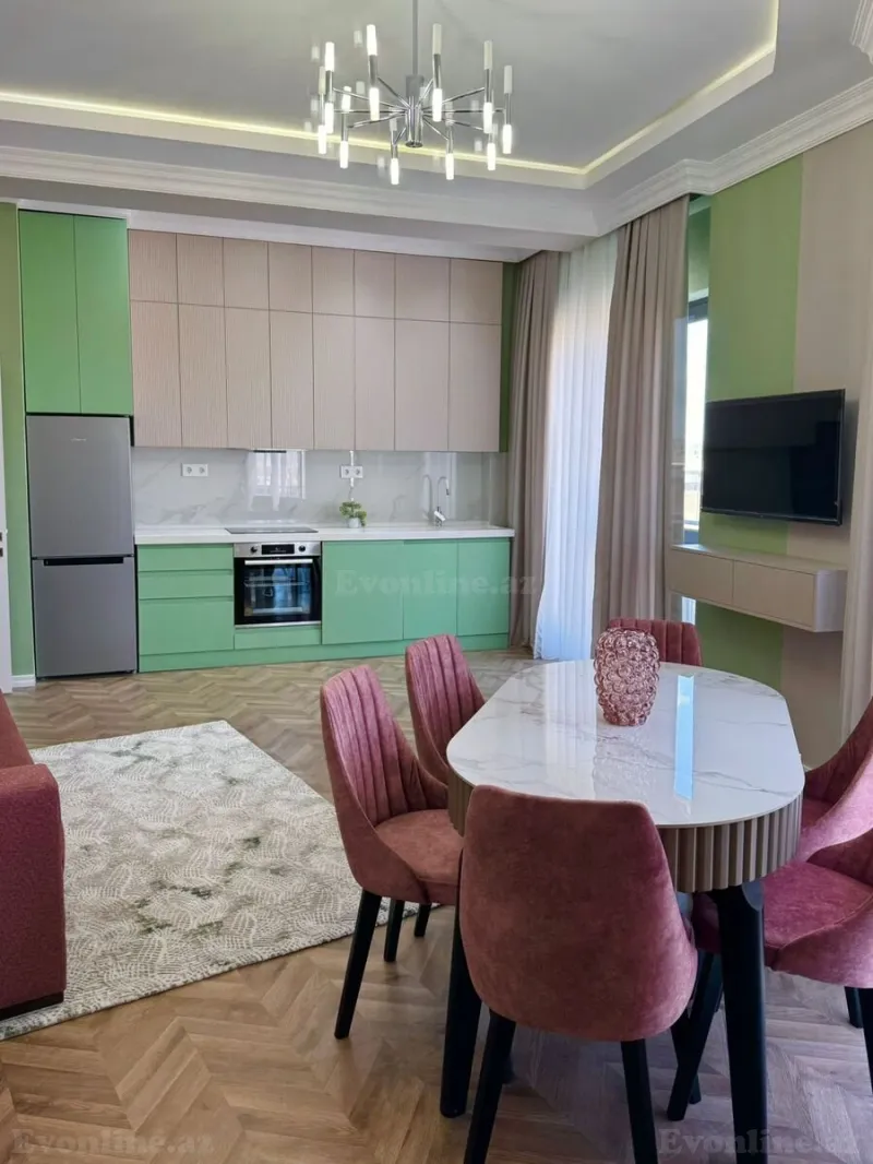 Kirayə verilir 3 otaqlı Mənzil Yeni tikili 100 m² Xətai m. - şəkil 2