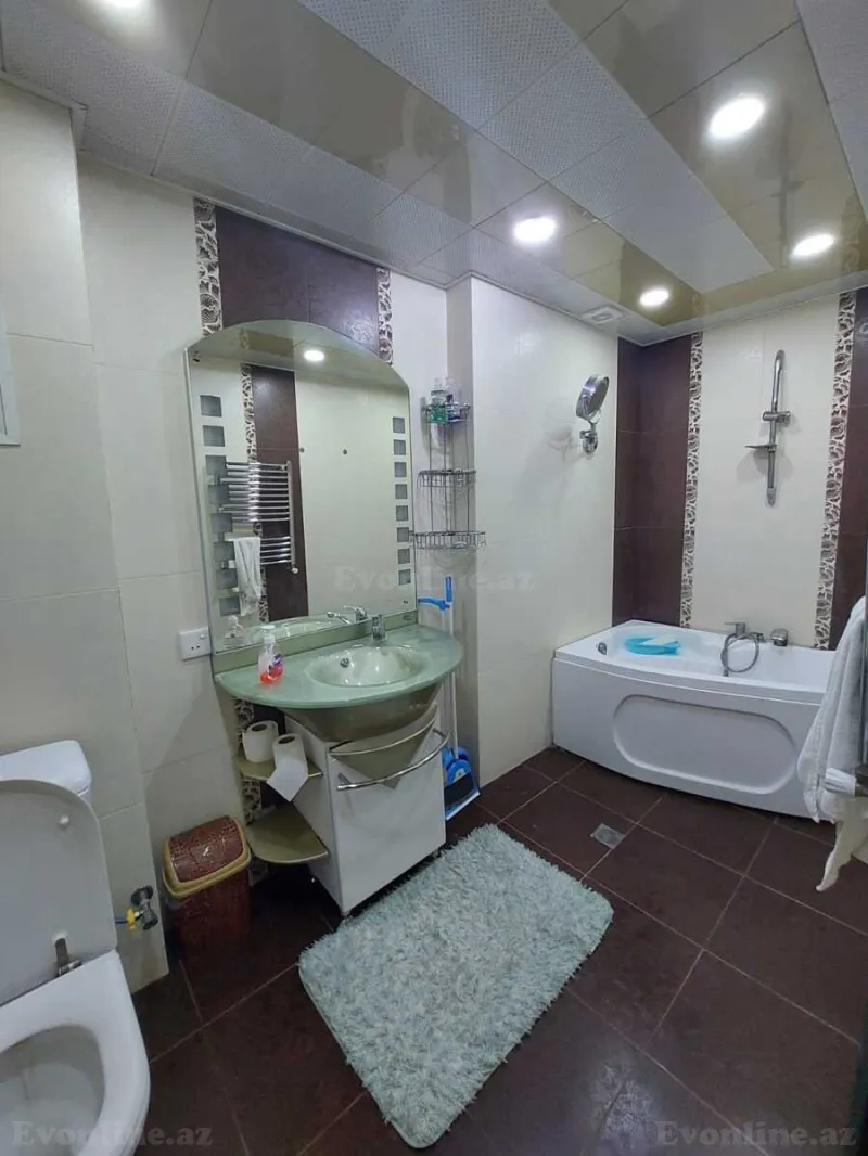 Kirayə verilir 3 otaqlı Mənzil Yeni tikili 150 m² Xətai m. - şəkil 10