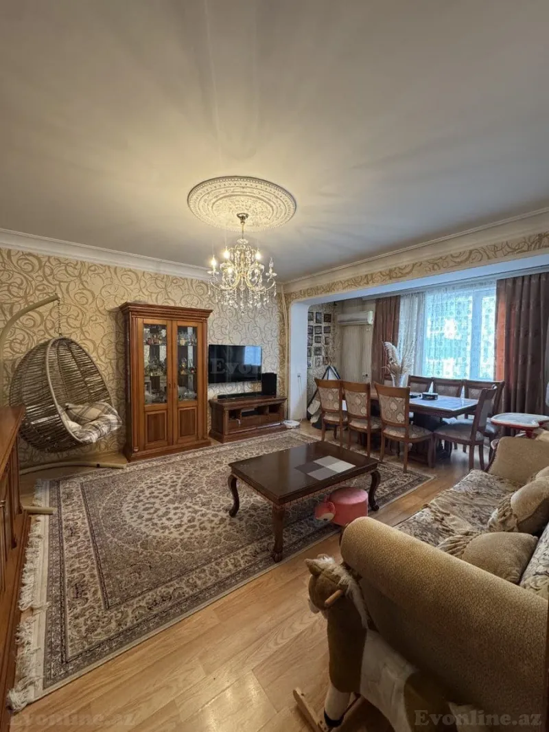 Satılır 4 otaqlı Mənzil Köhnə tikili 113 m² Sabunçu r. - şəkil 2