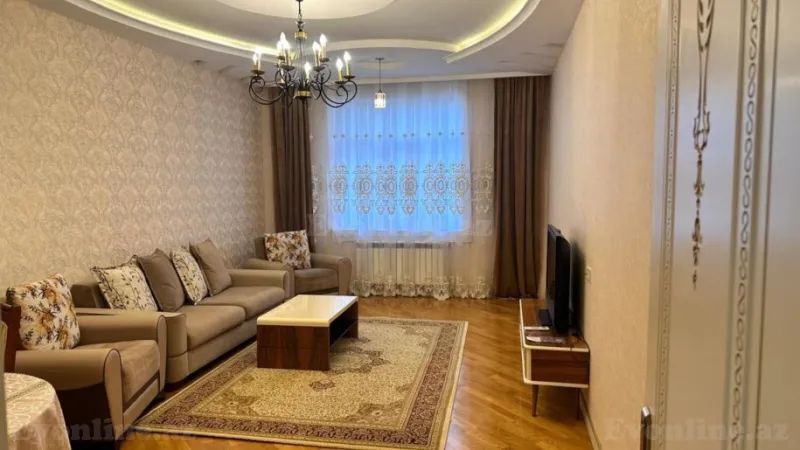 Kirayə verilir 3 otaqlı Mənzil Yeni tikili 126 m² Nəriman Nərimanov m. - şəkil 2