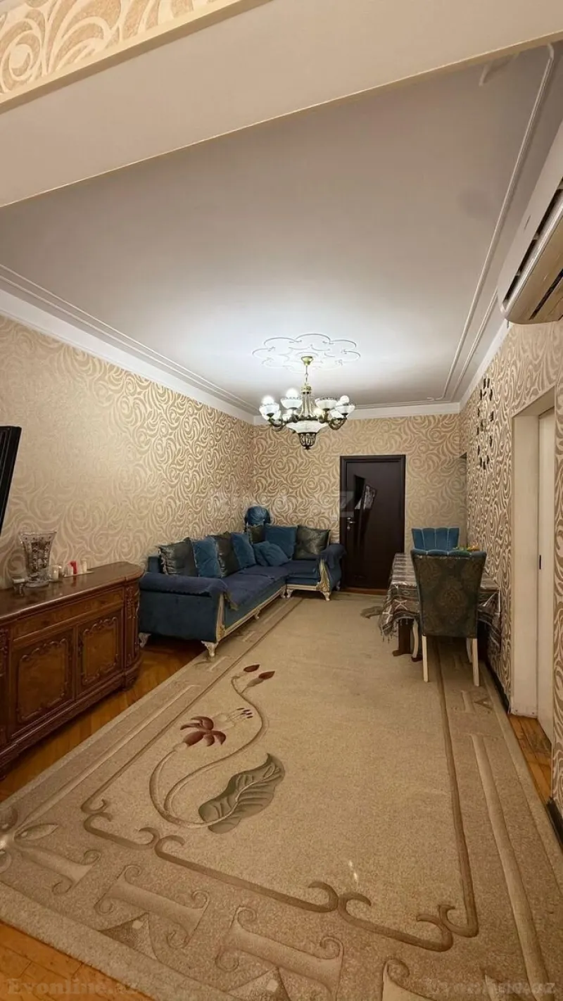 Satılır 3 otaqlı Mənzil Köhnə tikili 65 m² Memar Əcəmi m. - şəkil 2