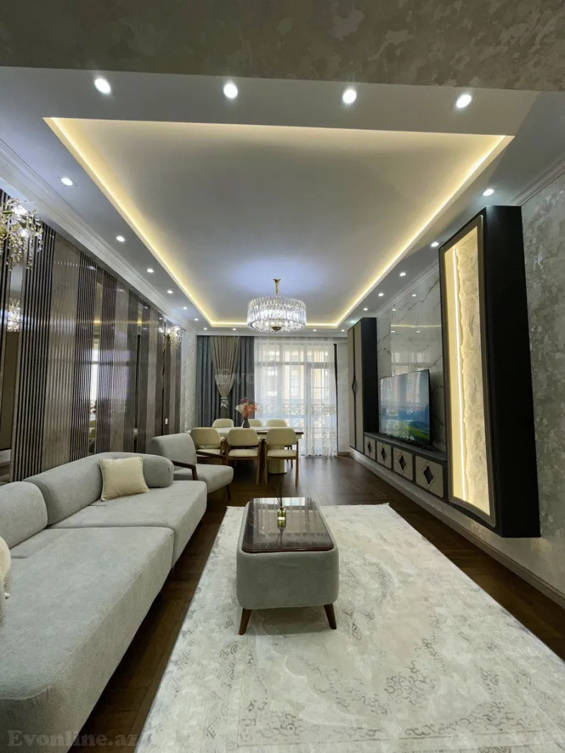 Satılır 3 otaqlı Mənzil Yeni tikili 127 m² 8-ci kilometr - şəkil 2