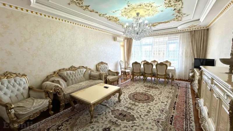 Kirayə verilir 4 otaqlı Mənzil Yeni tikili 130 m² Xətai m. - şəkil 3