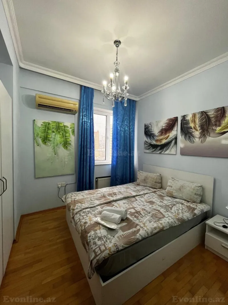 Kirayə verilir 4 otaqlı Mənzil Yeni tikili 160 m² Nizami r. - şəkil 6