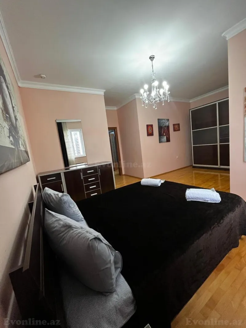 Kirayə verilir 4 otaqlı Mənzil Yeni tikili 160 m² Nizami r. - şəkil 7