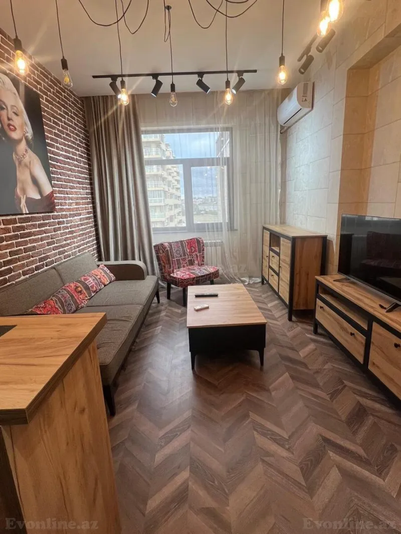 Kirayə verilir 2 otaqlı Mənzil Yeni tikili 65 m² Xətai m. - şəkil 2