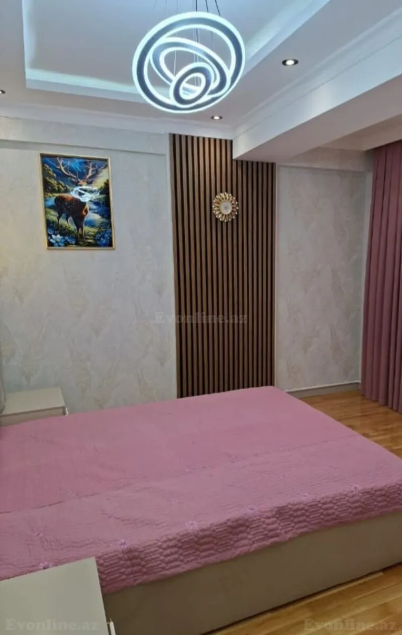 Satılır 3 otaqlı Mənzil Yeni tikili 74 m² Qara Qarayev m. - şəkil 2