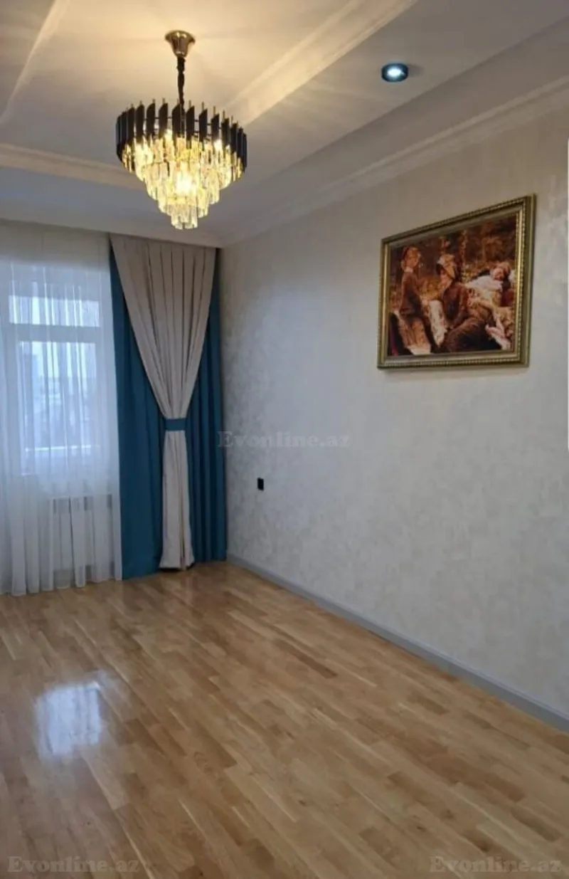 Satılır 3 otaqlı Mənzil Yeni tikili 74 m² Qara Qarayev m. - şəkil 4