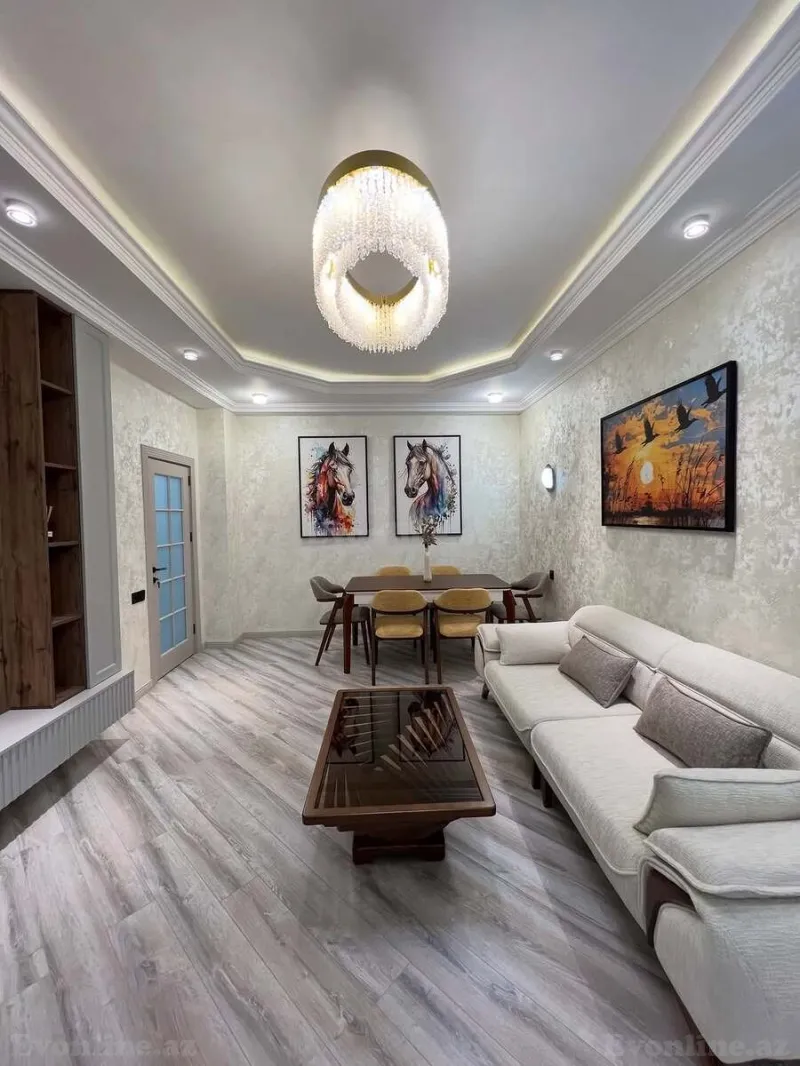 Satılır 3 otaqlı Mənzil Yeni tikili 90 m² Xətai r. - şəkil 2