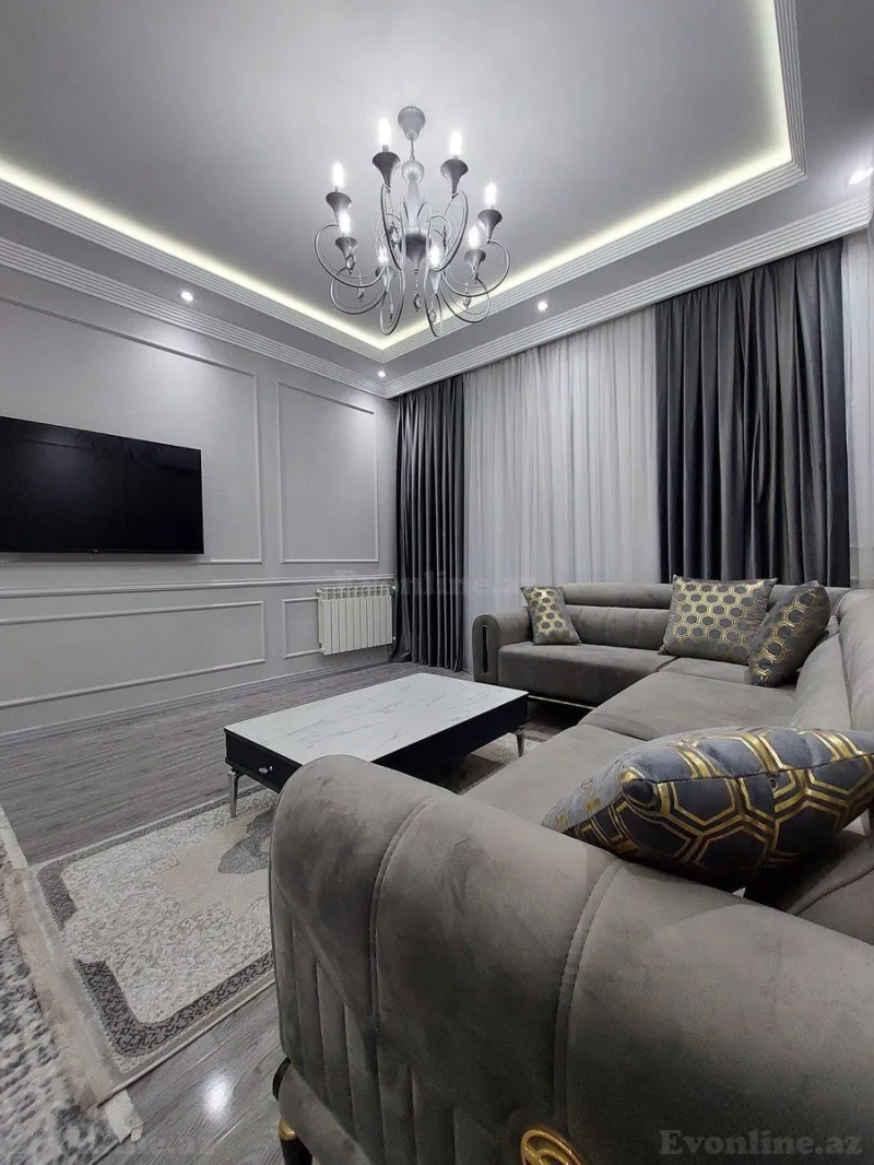 Satılır 2 otaqlı Mənzil Yeni tikili 110 m² 8 Noyabr m. - şəkil 2