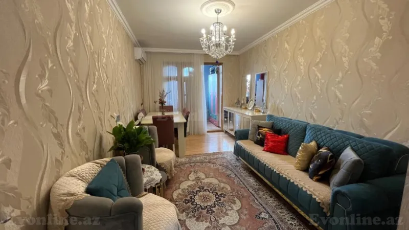 Satılır 3 otaqlı Mənzil Köhnə tikili 55 m² Həzi Aslanov m. - şəkil 3